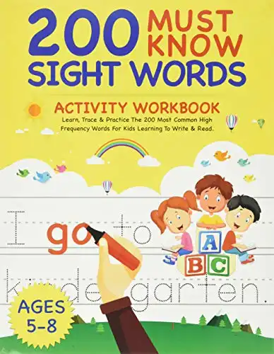 200 Must Know Sight Words Activity Workbook