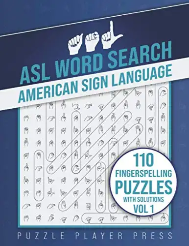 ASL Word Search American Sign Language